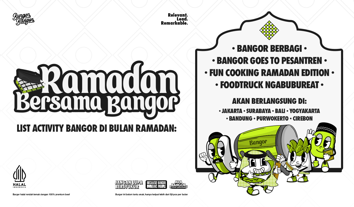 Dilandasi Rasa Syukur, Burger Bangor Berbagi Kebahagiaan di Bulan Ramadan